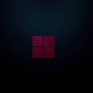Windows logo black wallpaper