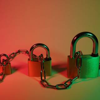 Digital lock wallpaper