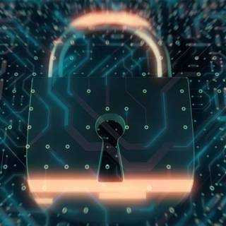 Digital lock wallpaper