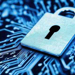 Digital lock wallpaper