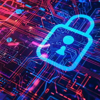 Digital lock wallpaper