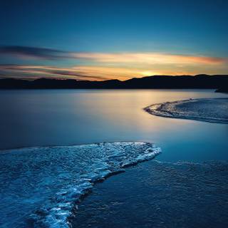 Nature evening wallpaper