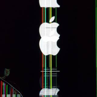 Broken screen HD iPhone wallpaper