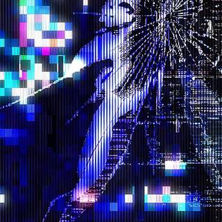 Broken screen HD iPhone wallpaper