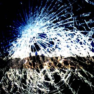 Broken screen HD iPhone wallpaper