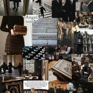 Dark Academia 4k iPhone wallpaper