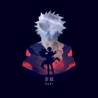 Dabi black and white desktop wallpaper