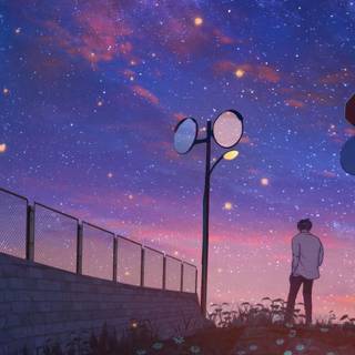 8k anime boy wallpaper