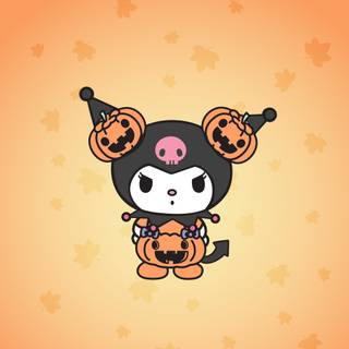 Hello Kitty Halloween PS5 wallpaper