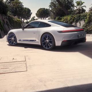 Old Porsche iPhone wallpaper