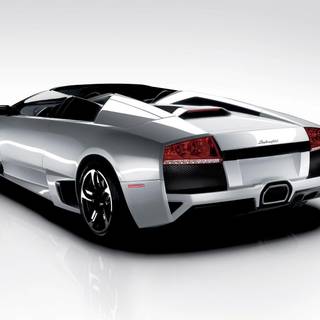 White computer car wallpaper