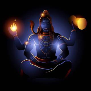 Dark Shiva wallpaper