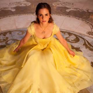Emma Watson Belle wallpaper