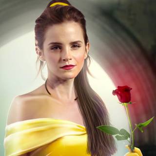 Emma Watson Belle wallpaper