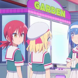 Cultural Exchange with a Game Centre Girl wallpaper