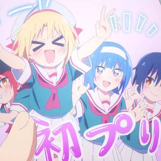 Cultural Exchange with a Game Centre Girl wallpaper