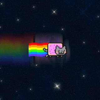 Big Nyan Cat wallpaper