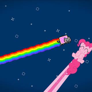 Big Nyan Cat wallpaper