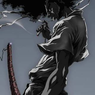 African samurai wallpaper