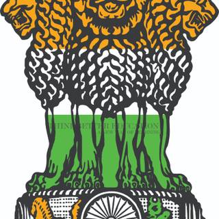 Ashoka emblem wallpaper