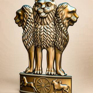 Ashoka emblem wallpaper