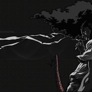 African samurai wallpaper