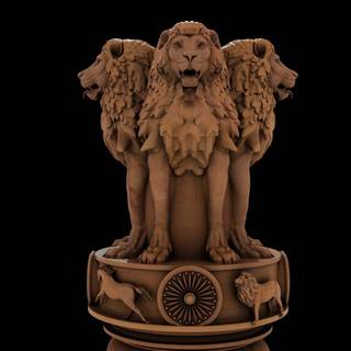 Ashoka emblem wallpaper