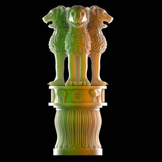 Ashoka emblem wallpaper