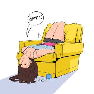 Period cramps wallpaper