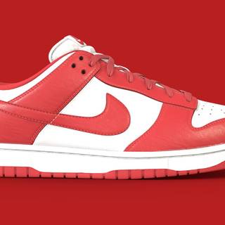 Red Low Dunks wallpaper