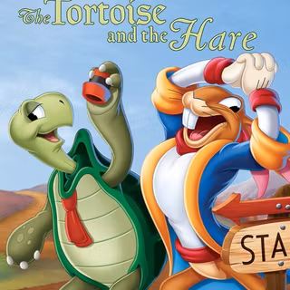 The Tortoise and the Hare wallpaper