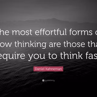 Thinking, Fast and Slow wallpaper