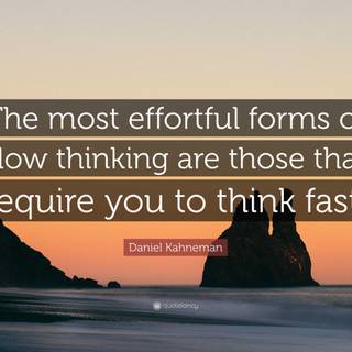 Thinking, Fast and Slow wallpaper