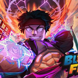 Lightning Blox Fruits wallpaper