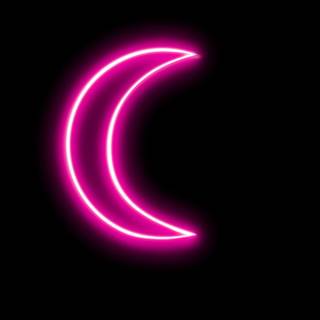 Glow in the dark moon wallpaper