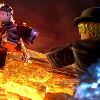 Lightning Blox Fruits wallpaper