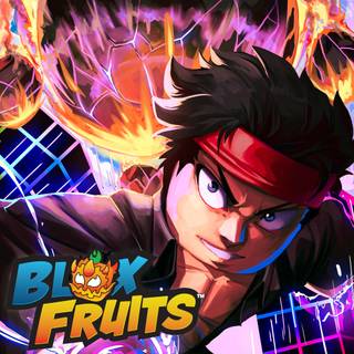 Lightning Blox Fruits wallpaper