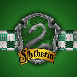 Green Slytherin wallpaper