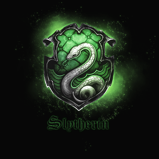 Green Slytherin wallpaper