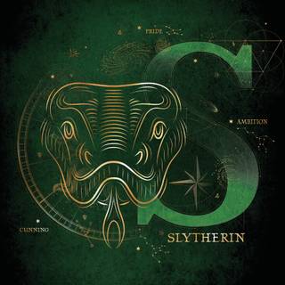 Green Slytherin wallpaper