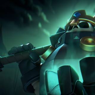 Skeleton King Clash Royale wallpaper