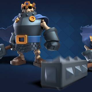 Skeleton King Clash Royale wallpaper