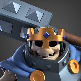 Skeleton King Clash Royale wallpaper
