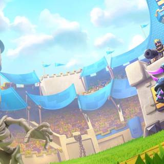 Skeleton King Clash Royale wallpaper