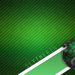Green Slytherin wallpaper