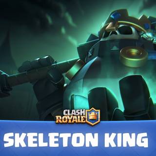 Skeleton King Clash Royale wallpaper