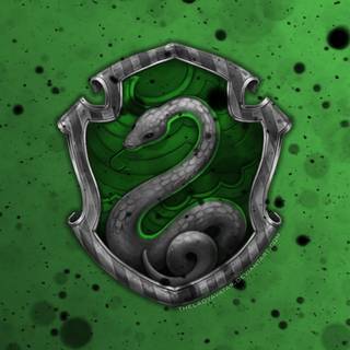 Green Slytherin wallpaper