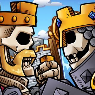 Skeleton King Clash Royale wallpaper