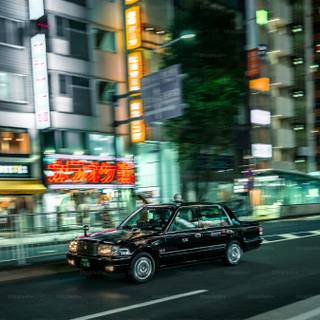 Cars in Japan wallpaper