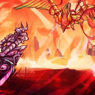 Yharon, Dragon of Rebirth wallpaper